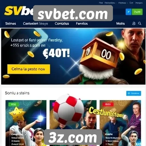 Promoções e bônus atraentes no site svbet.com